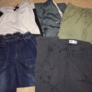 SIX pairs of boys pants